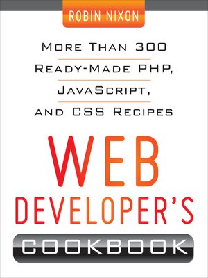 Web Developers Cookbook - ebook